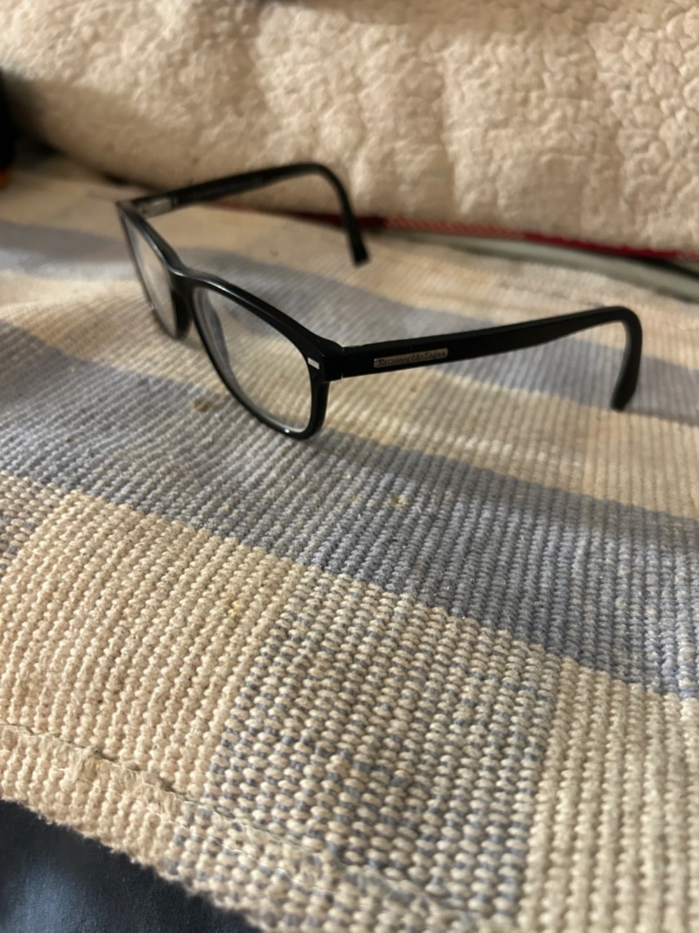 ermenegildo zegna Classic Black Men's Reading Glasses - Sleek Everyday Frames